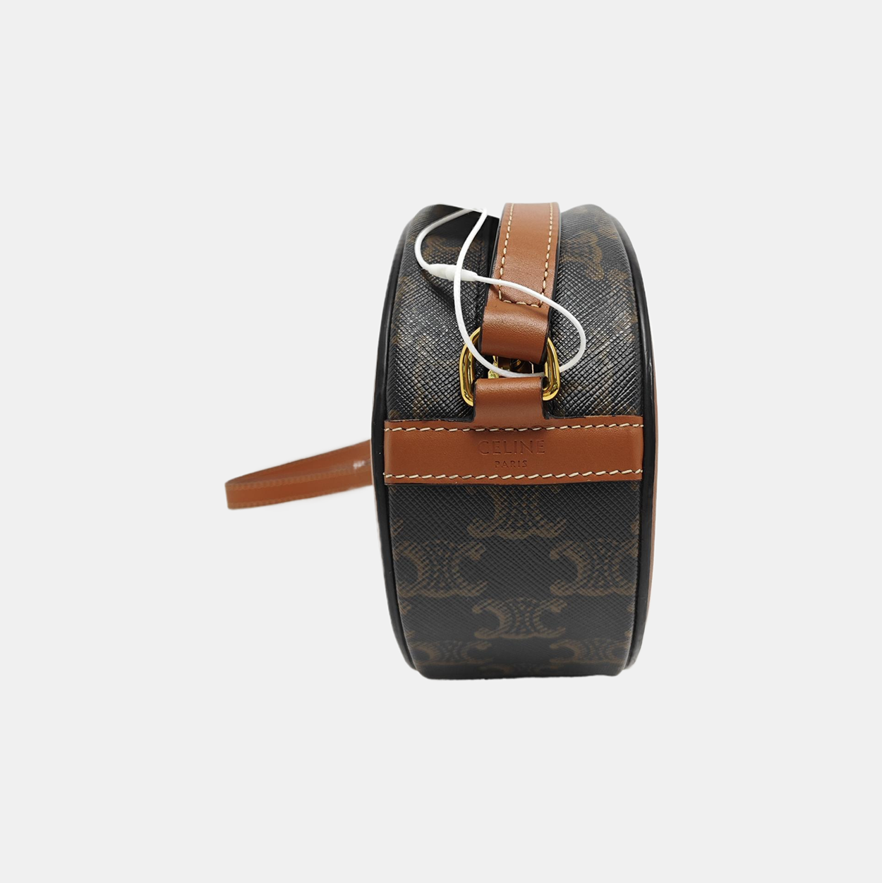Authenticated pre-owned  TRIOMPHE Coated Canvas Black - Shoulder Bag at Looply