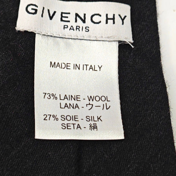 Wool Tie Black