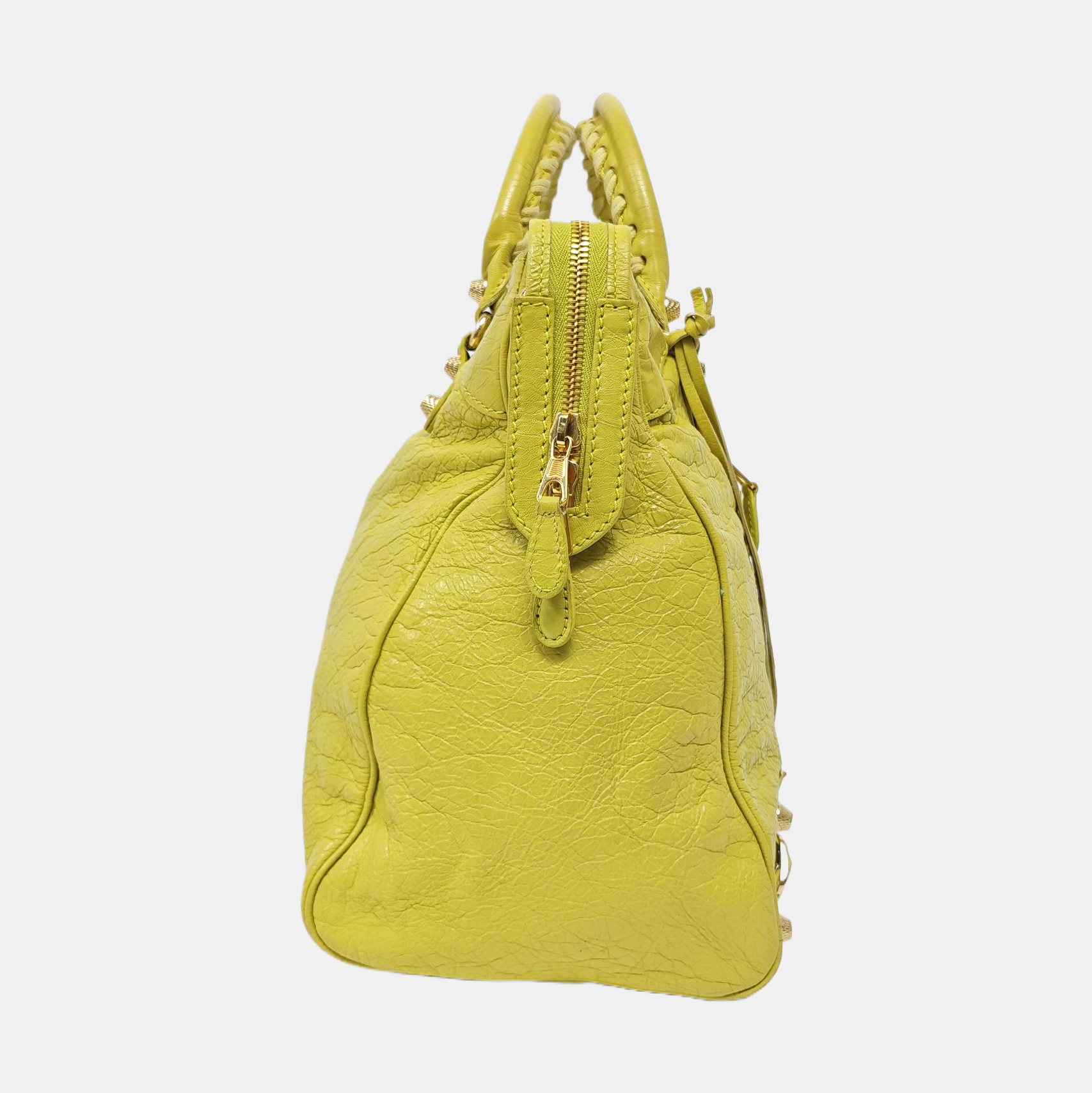 Authenticated pre-owned  Classic City Lambskin Green - Tote Bag at Looply
