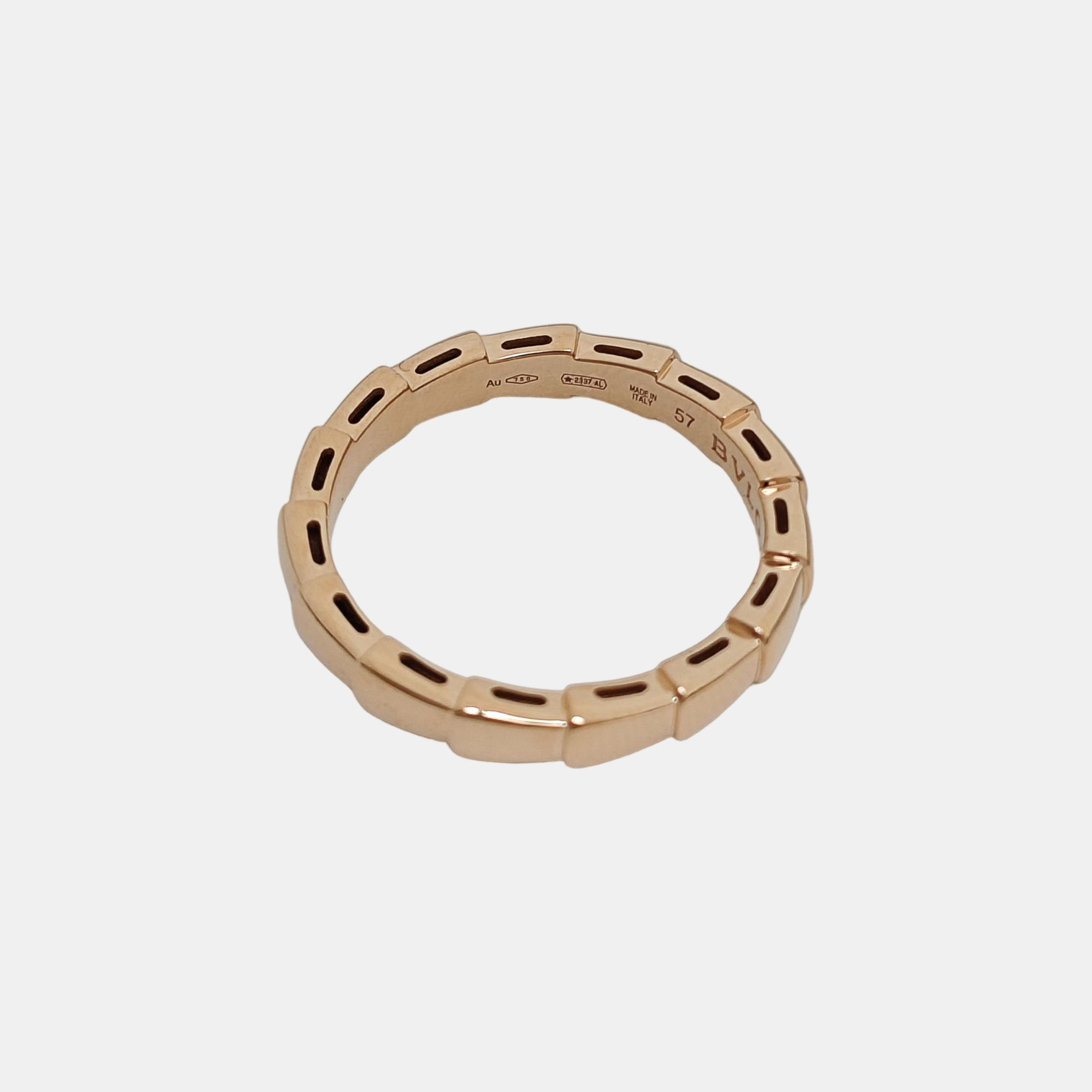 SERPENTI 18k Rose Gold Ring EU 57