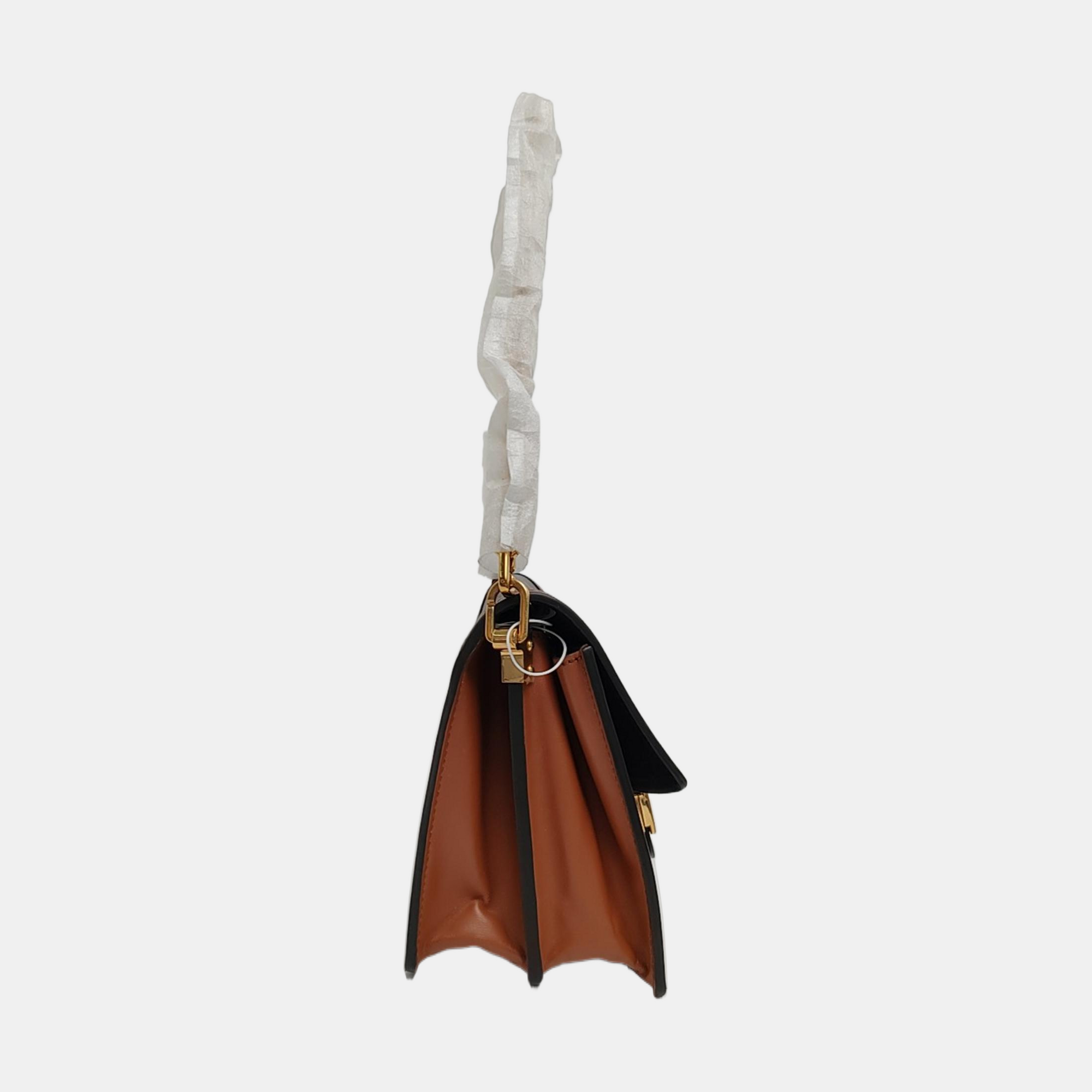 DAUPHINE MM Monogram Coated Canvas Brown