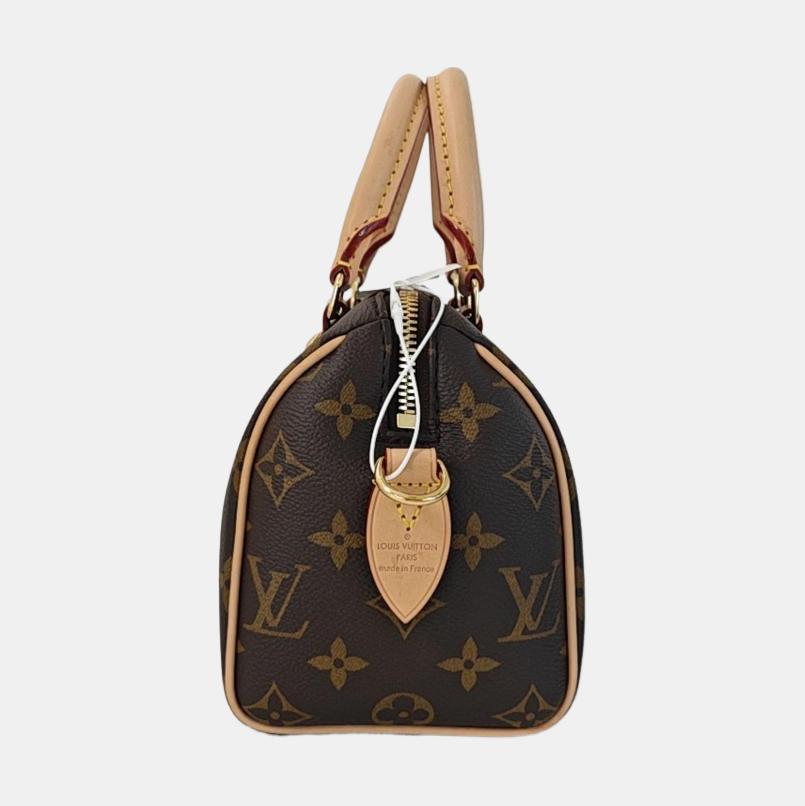 SPEEDY 20 Monogram Coated Canvas Brown