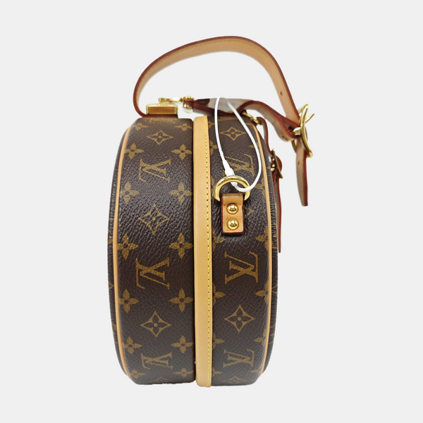 BOITE CHAPEAU PM Monogram Coated Canvas Brown