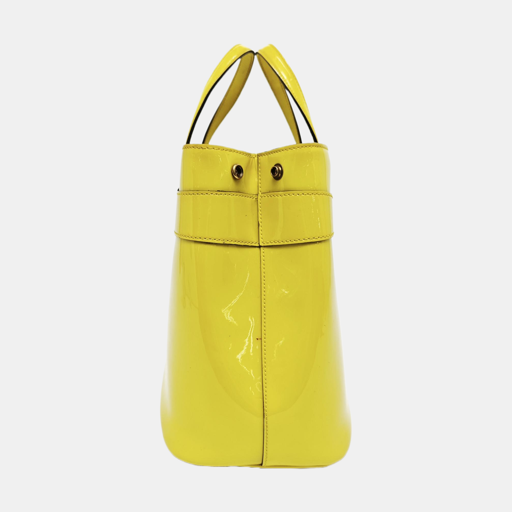 Bright Bit Patent Leather Yellow
