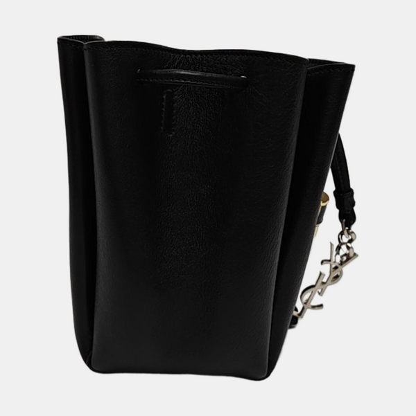 Calfskin Bucket Bag Black