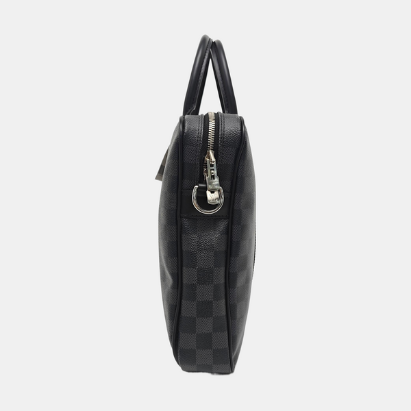 PORTE-DOCUMENTS PM Damier Graphite Coated Canvas Black