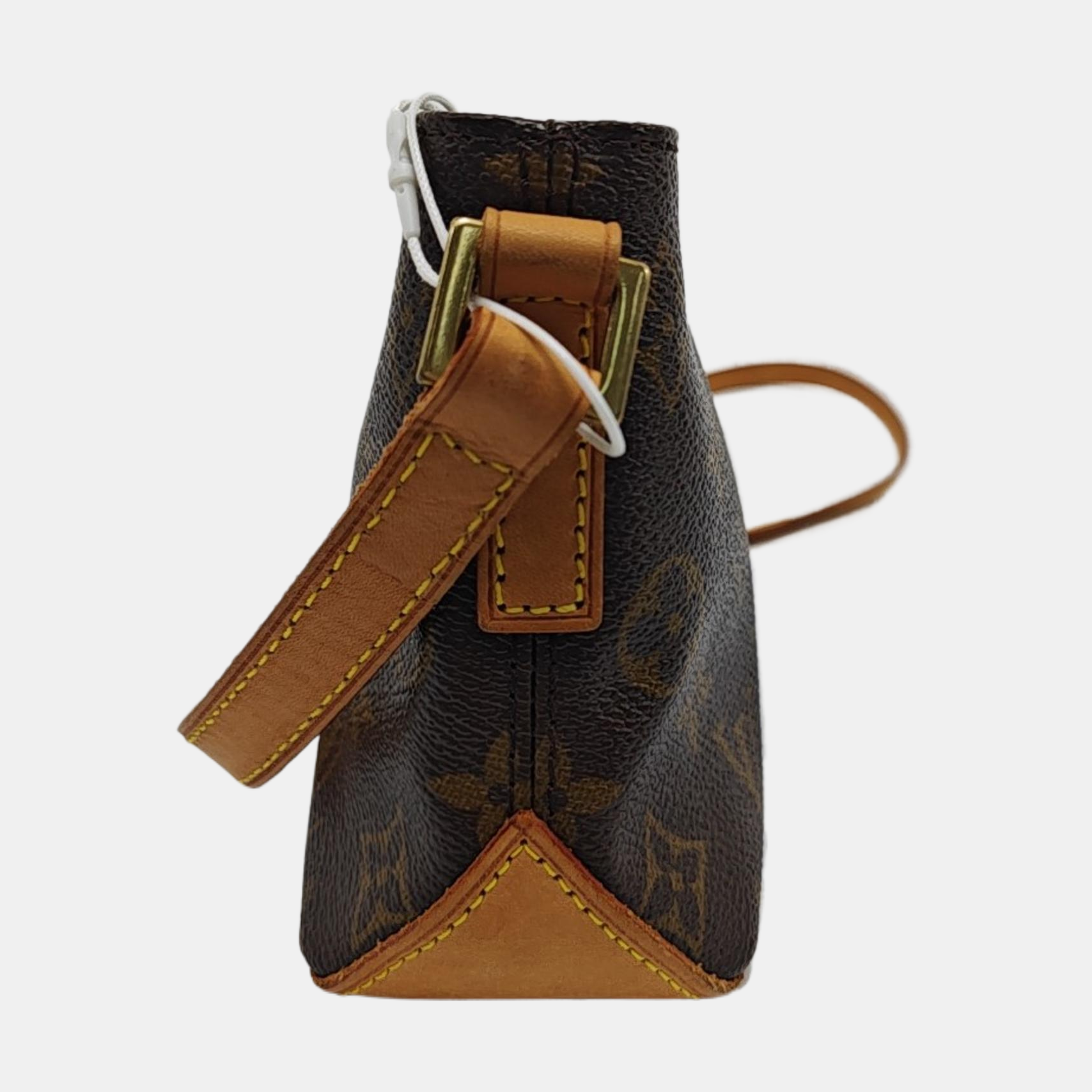 TROTTER Monogram Coated Canvas Brown