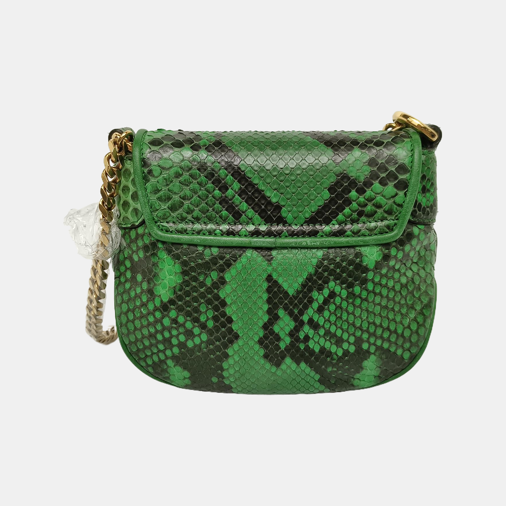 Nubuck Tigrette Python Green