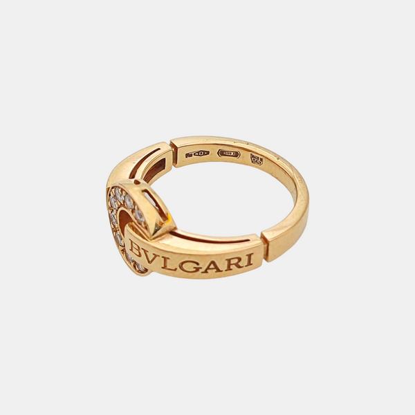 BVLGARI BVLGARI 18k Rose Gold Ring EU 50