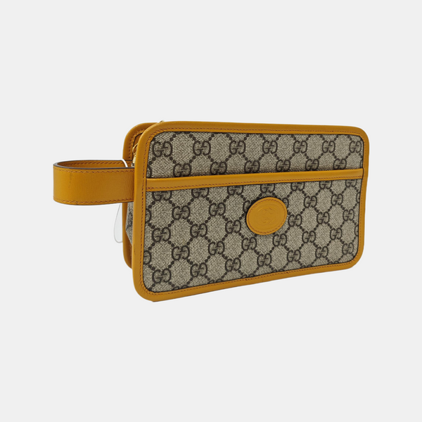 Retro Monogram Coated Canvas Black