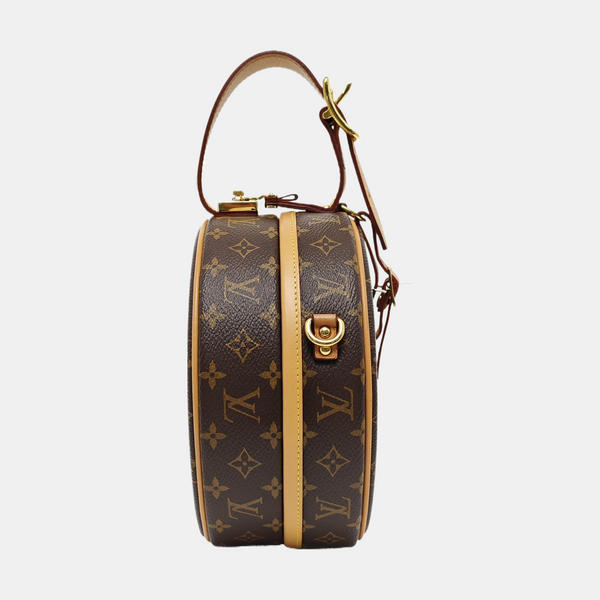 BOITE CHAPEAU PM Monogram Coated Canvas Brown
