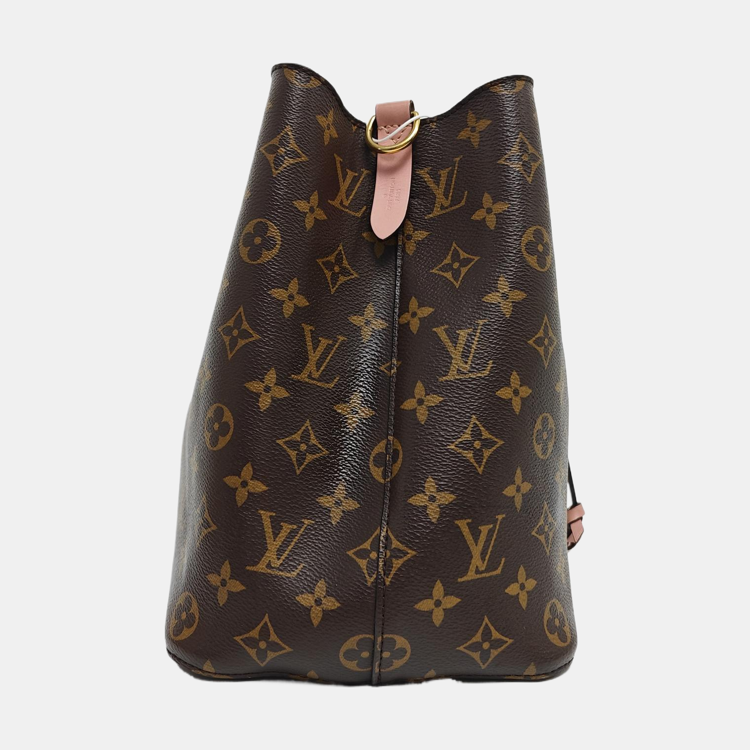 NÉONOÉ MM Monogram Coated Canvas Brown