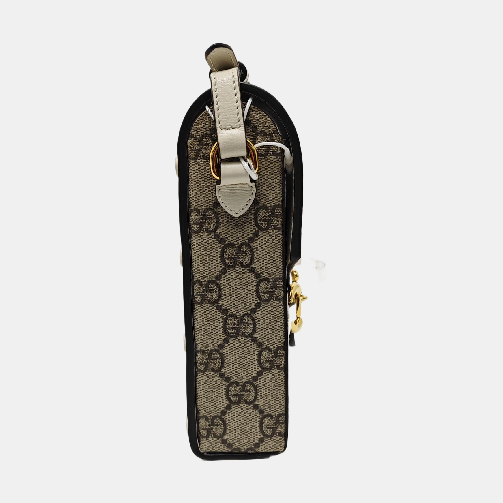 Horsebit 1955 Mini Coated Canvas Beige
