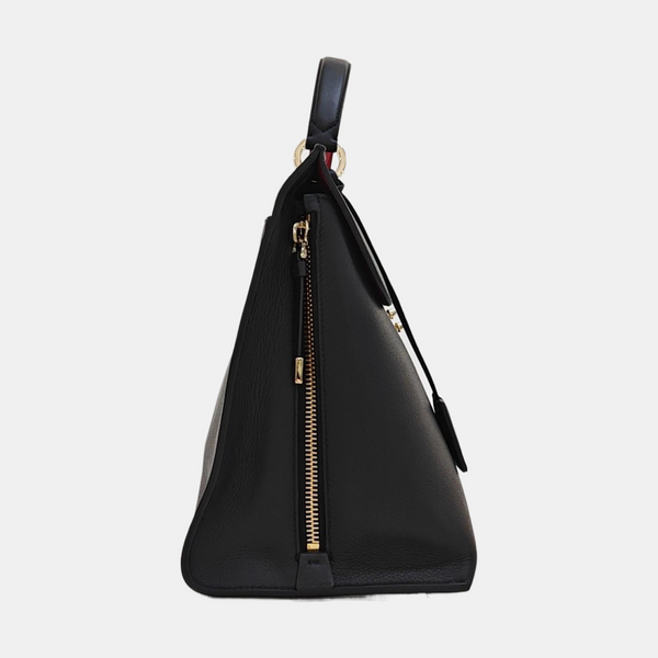Jet Set Calfskin Black