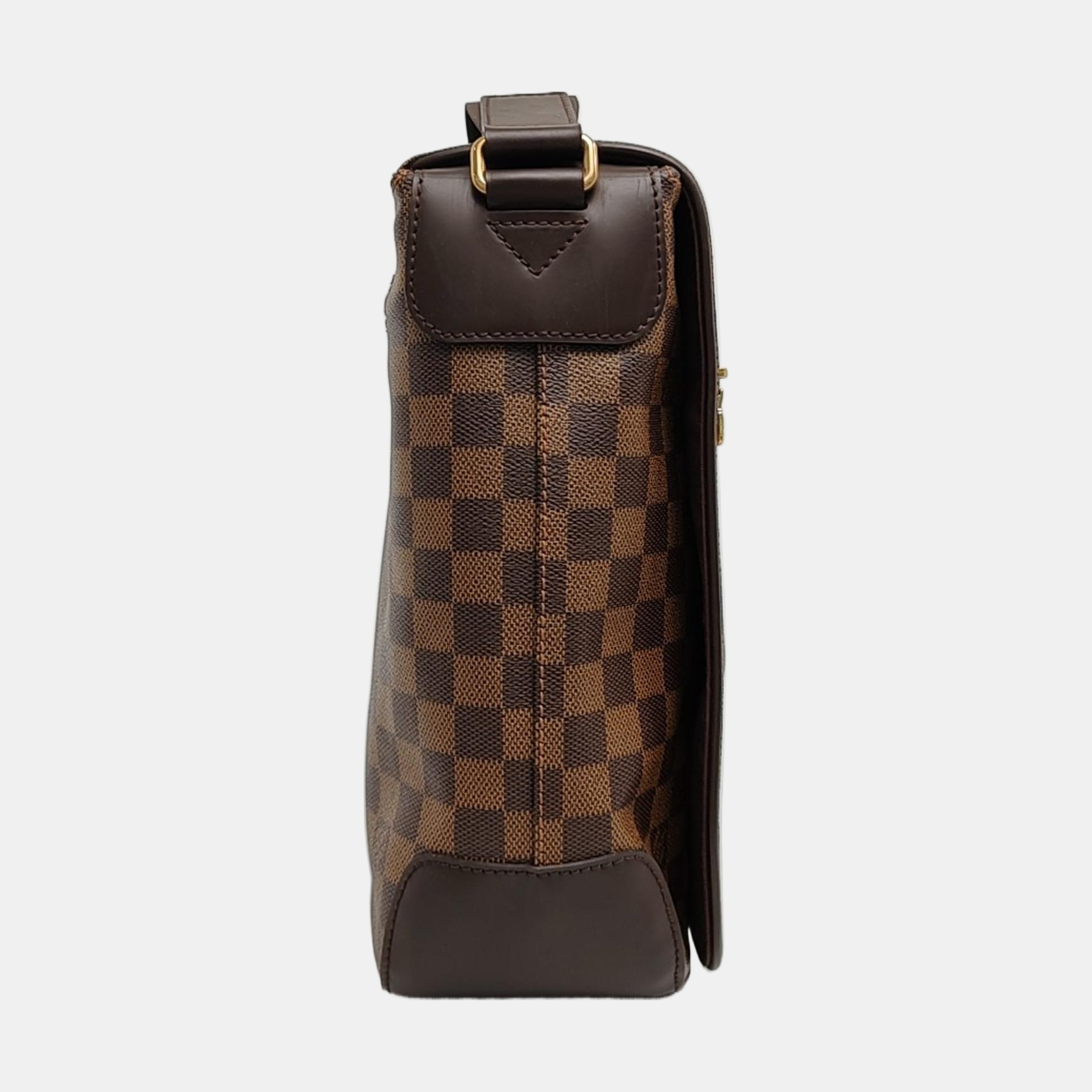 SPENCER Damier Ebene Coated Canvas Brown