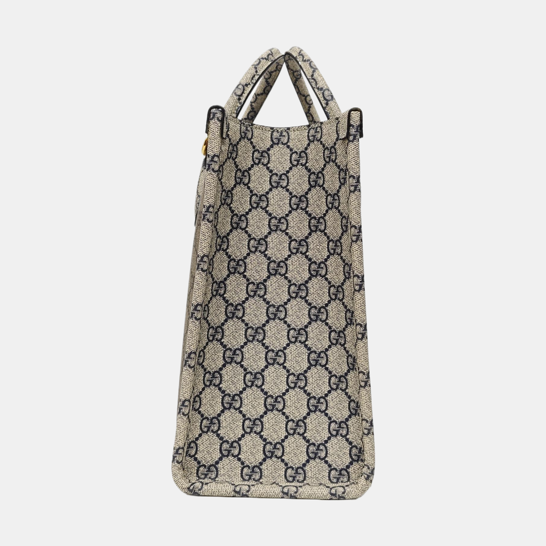 Retro Small Monogram Coated Canvas Beige
