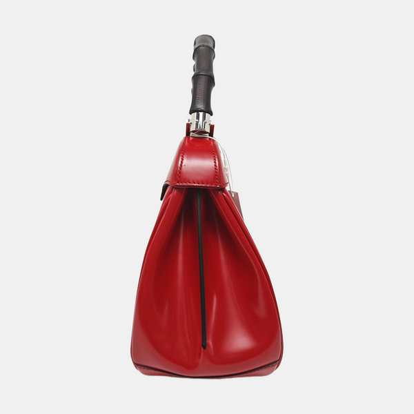 Lady Lock Calfskin Red