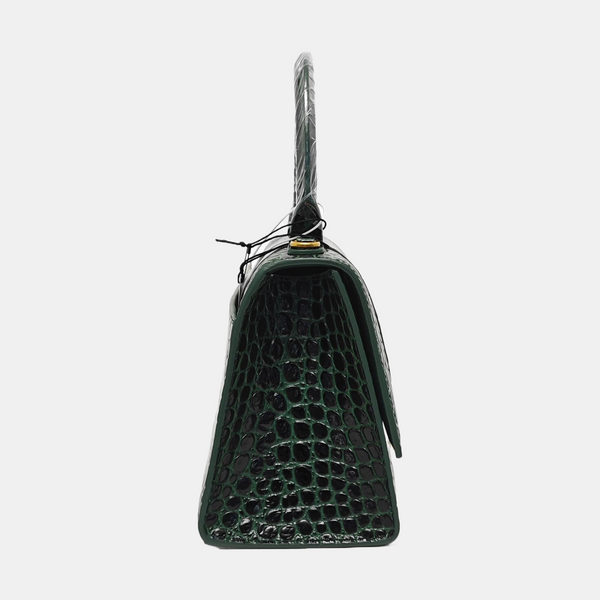 Hourglass S Calfskin Green