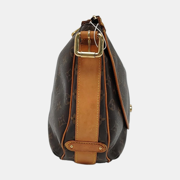 TULUM GM Monogram Coated Canvas Brown