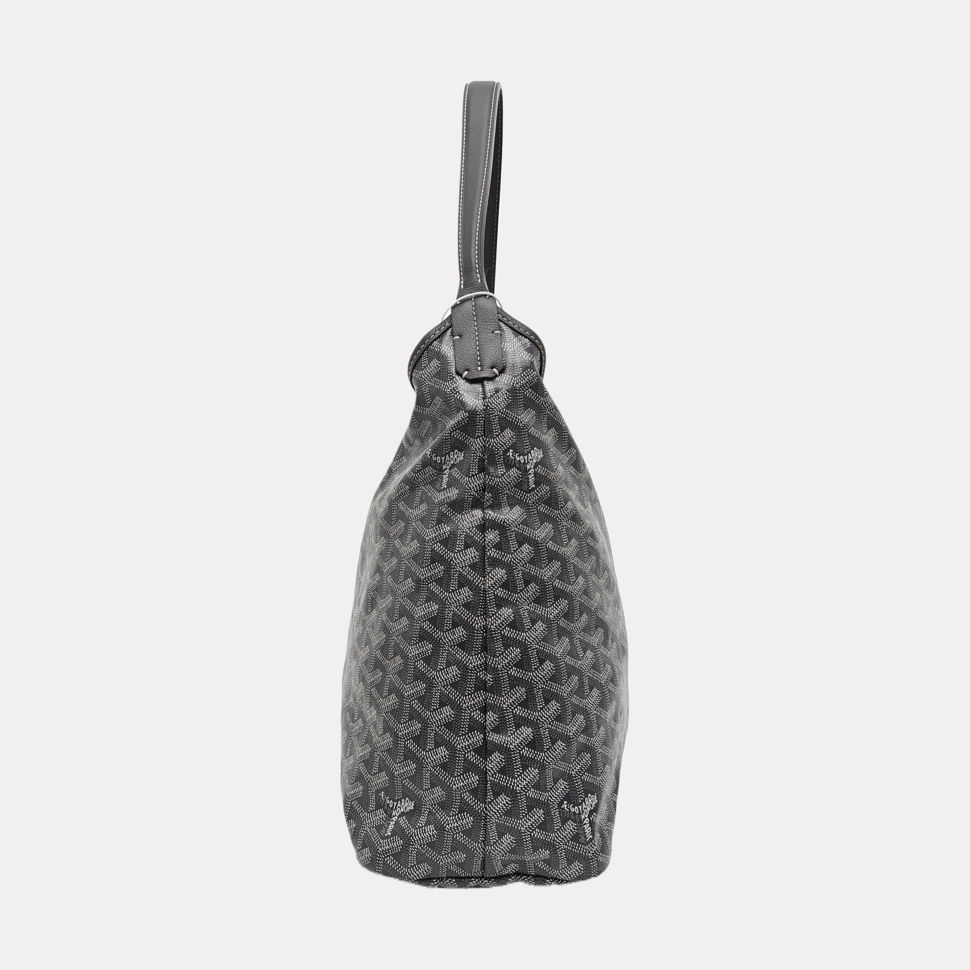 Hobo Coated Canvas Gray