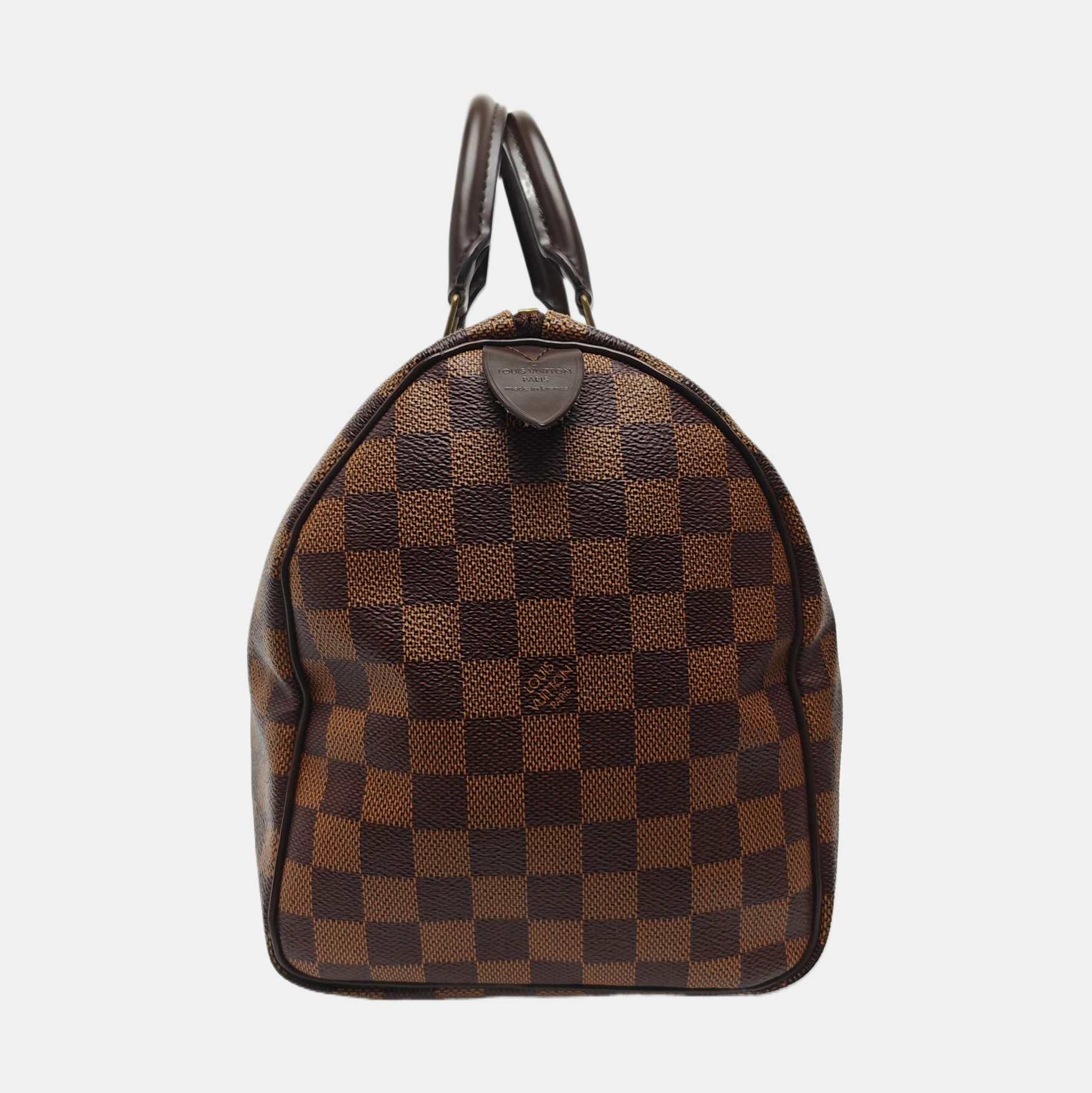 SPEEDY 30 Damier Ebene Coated Canvas Brown