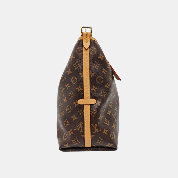 CARRYALL MM Monogram Coated Canvas Brown