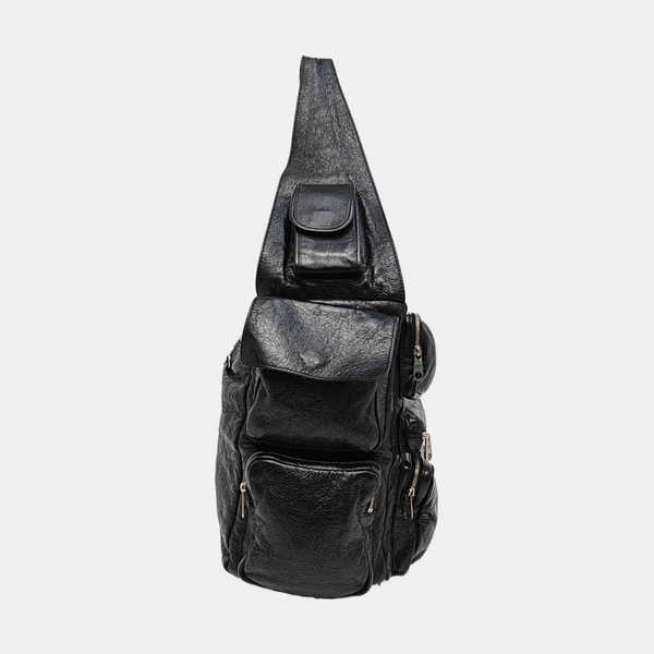 Lambskin Tote Bag Black