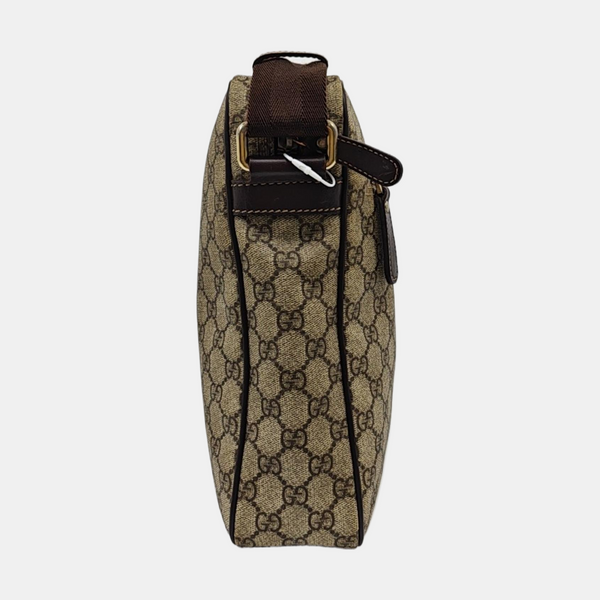 GG Imprime Monogram Coated Canvas Brown