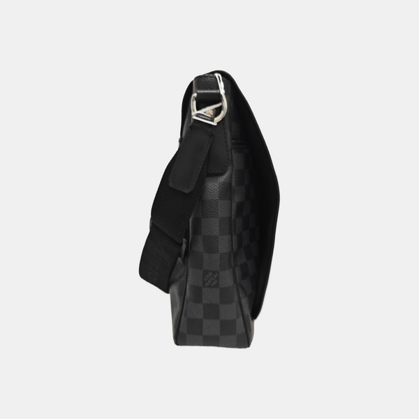 DANIEL Damier Graphite Coated Canvas Gray