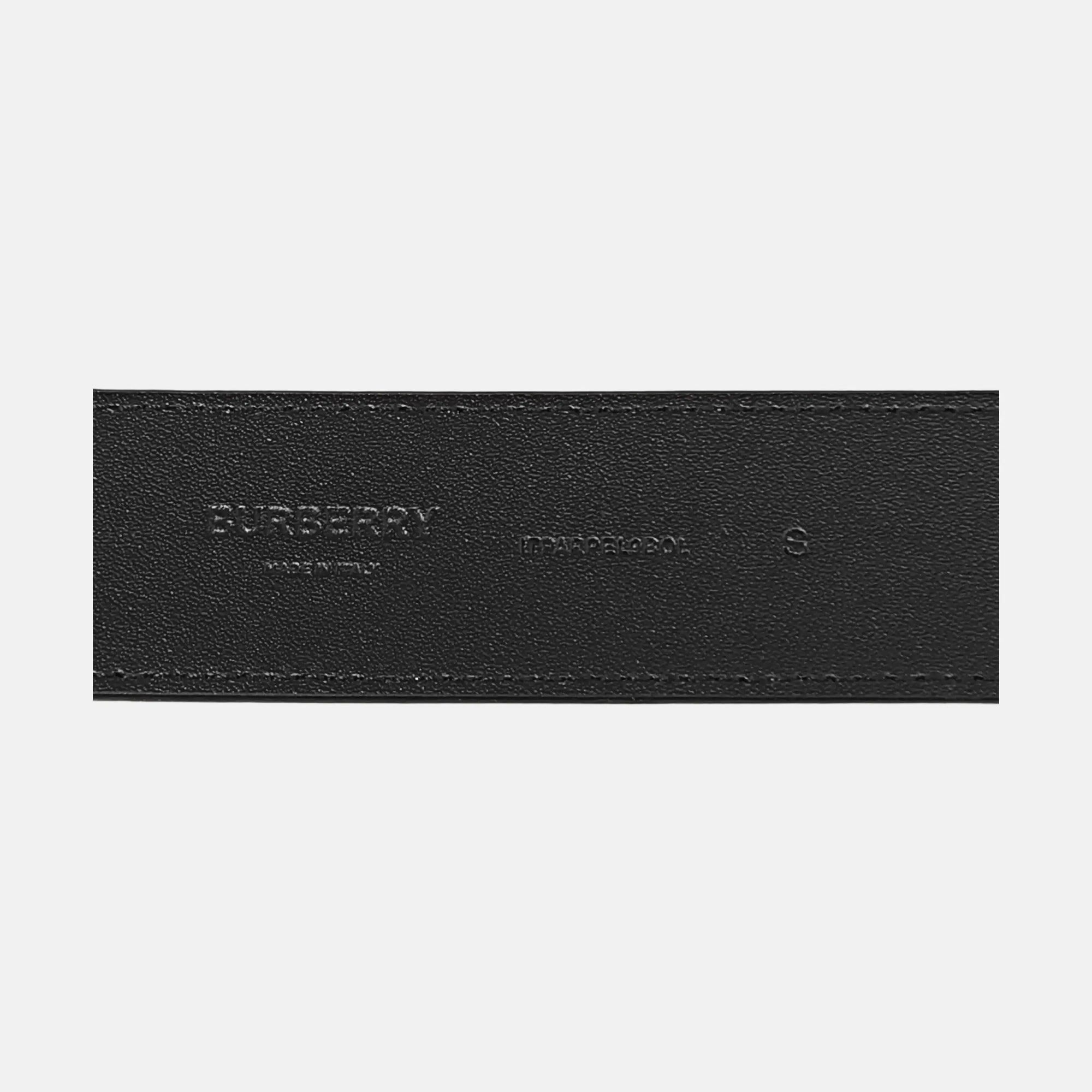 Coated Canvas Belt Brown