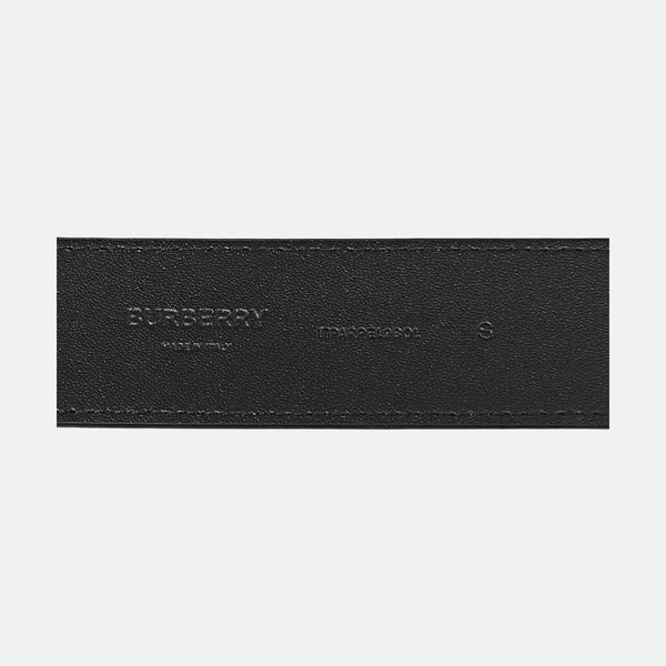 Coated Canvas Belt Brown
