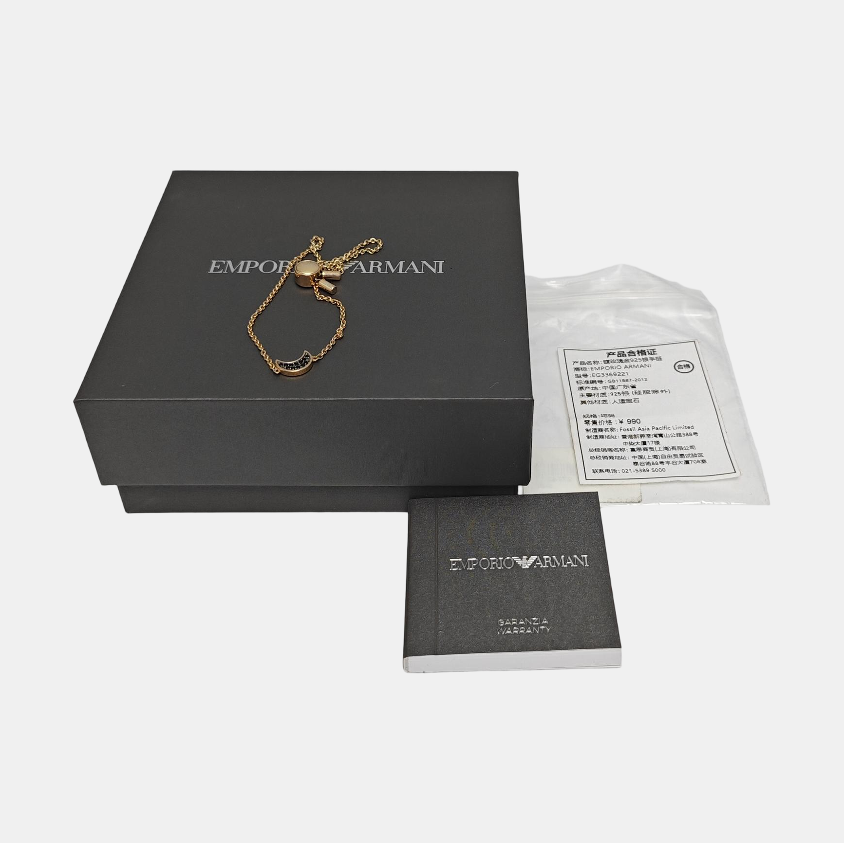 925 Sterling Silver Gold Bracelet