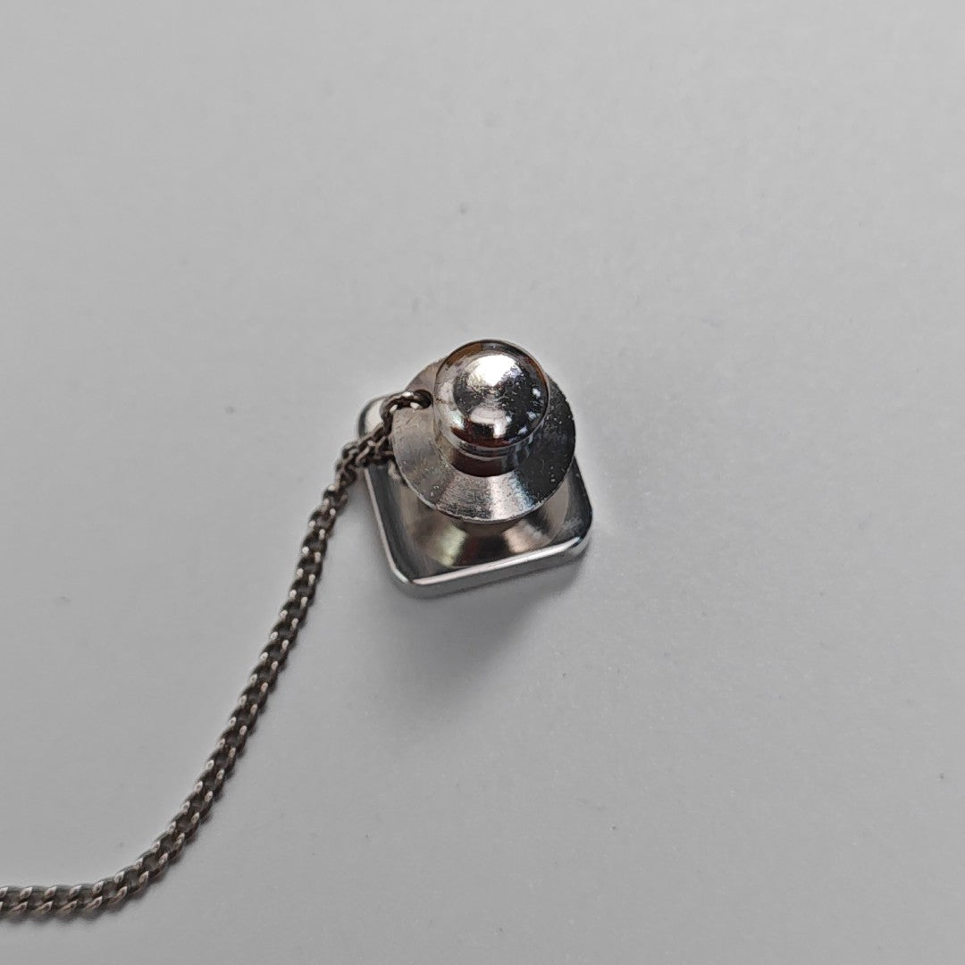 Metal Silver Brooch