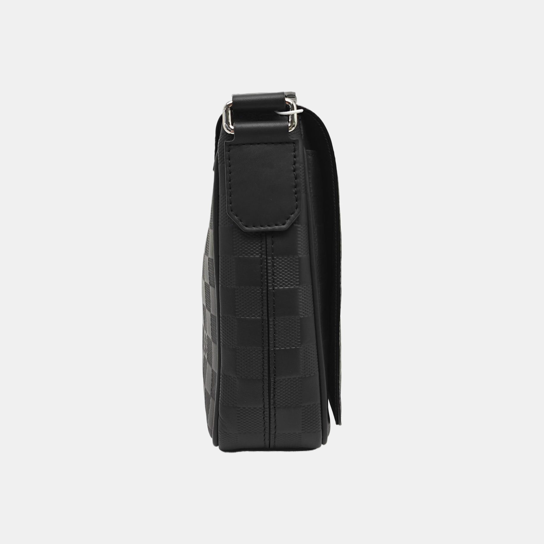 DISTRICT PM Damier Graphite Calfskin Black