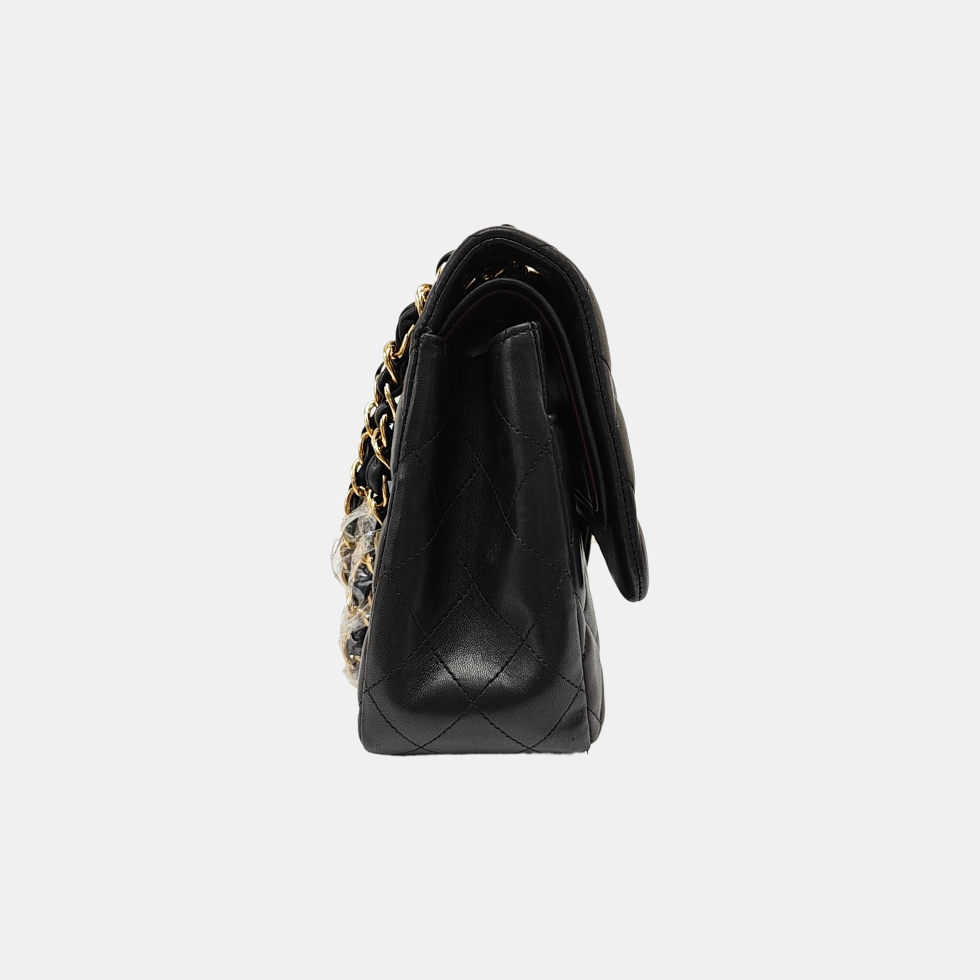 CLASSIC FLAP Jumbo Quilted Lambskin Black
