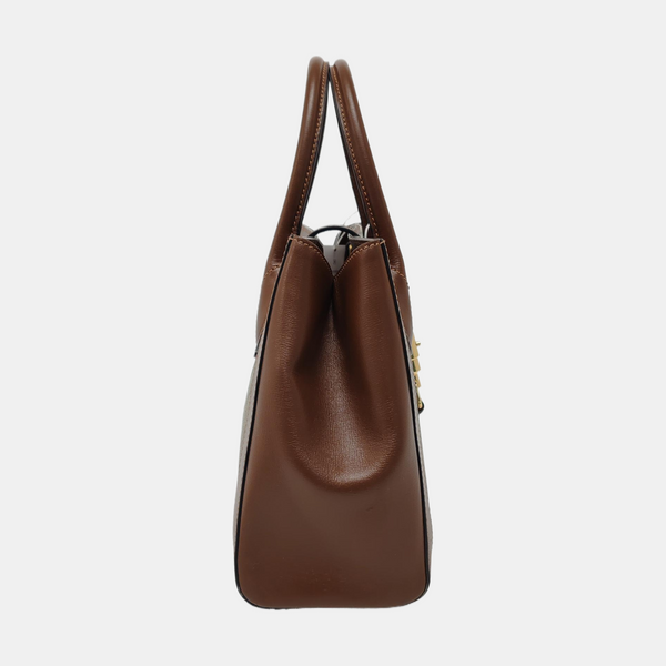 Jackie 1961 Medium Coated Canvas Beige