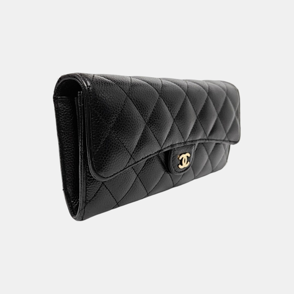 Quilted Calfskin Black