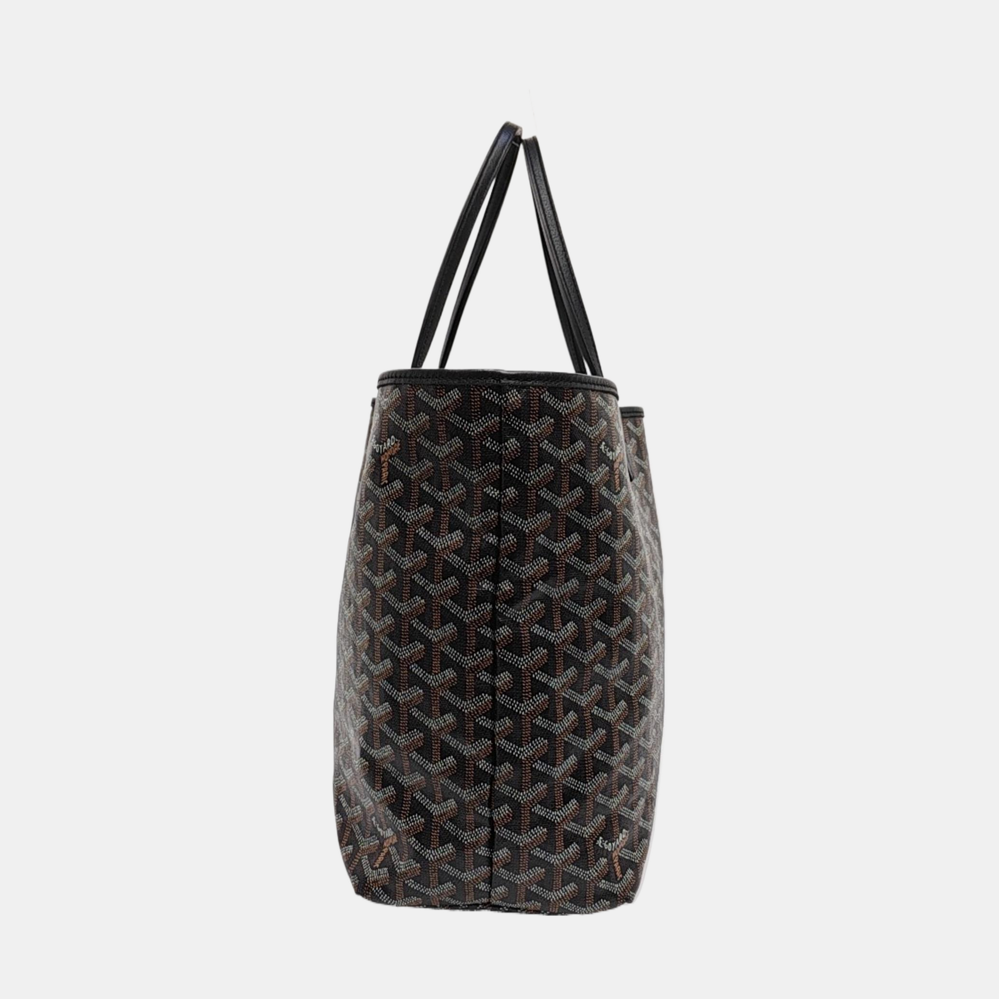 Saint Louis PM Coated Canvas Black