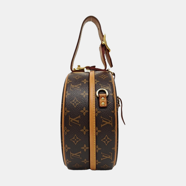 BOITE CHAPEAU PM Monogram Coated Canvas Brown
