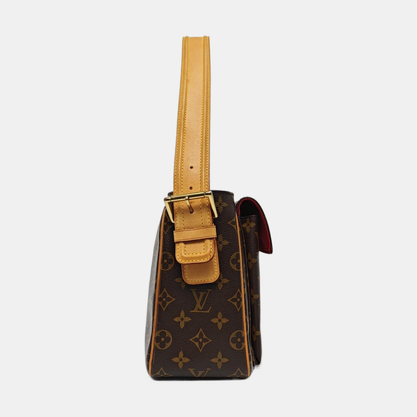 VIVA CITE Monogram Coated Canvas Brown