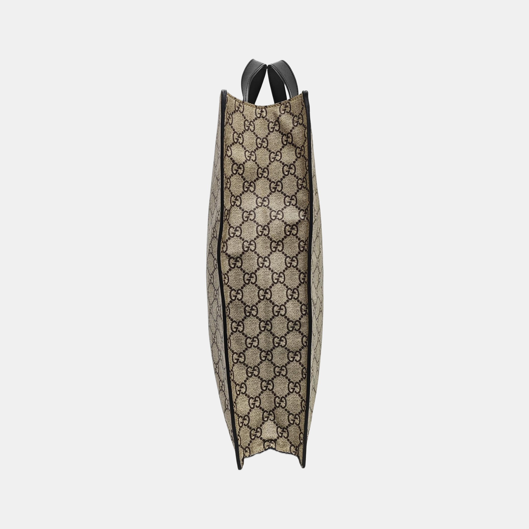 GG Supreme Monogram Coated Canvas Beige