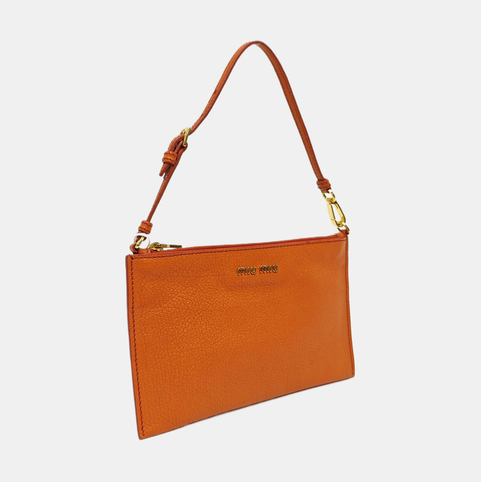 Matelassé Calfskin Orange