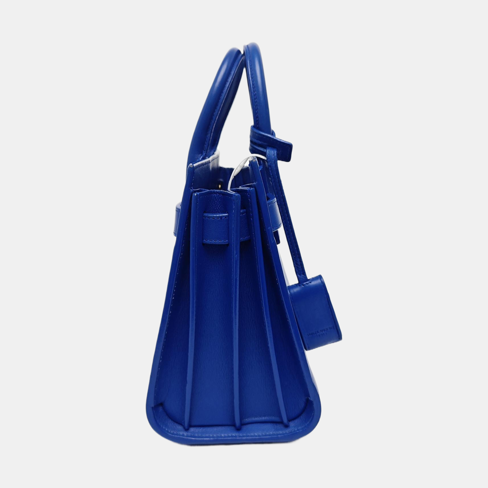 SAC DE JOUR Nano Calfskin Blue