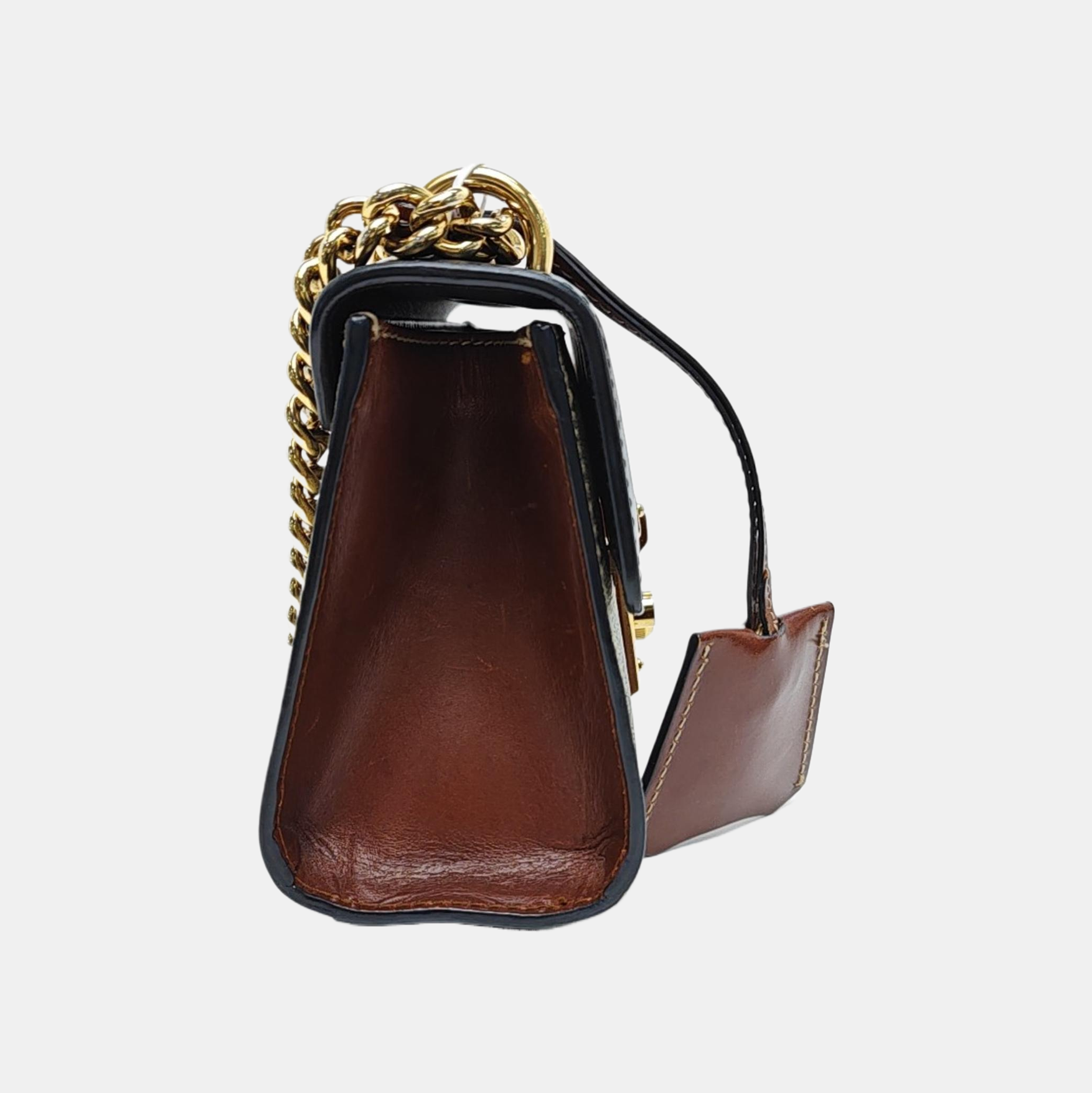 Authenticated pre-owned  Padlock Small Monogram Coated Canvas Multicolor - Shoulder Bag at Looply