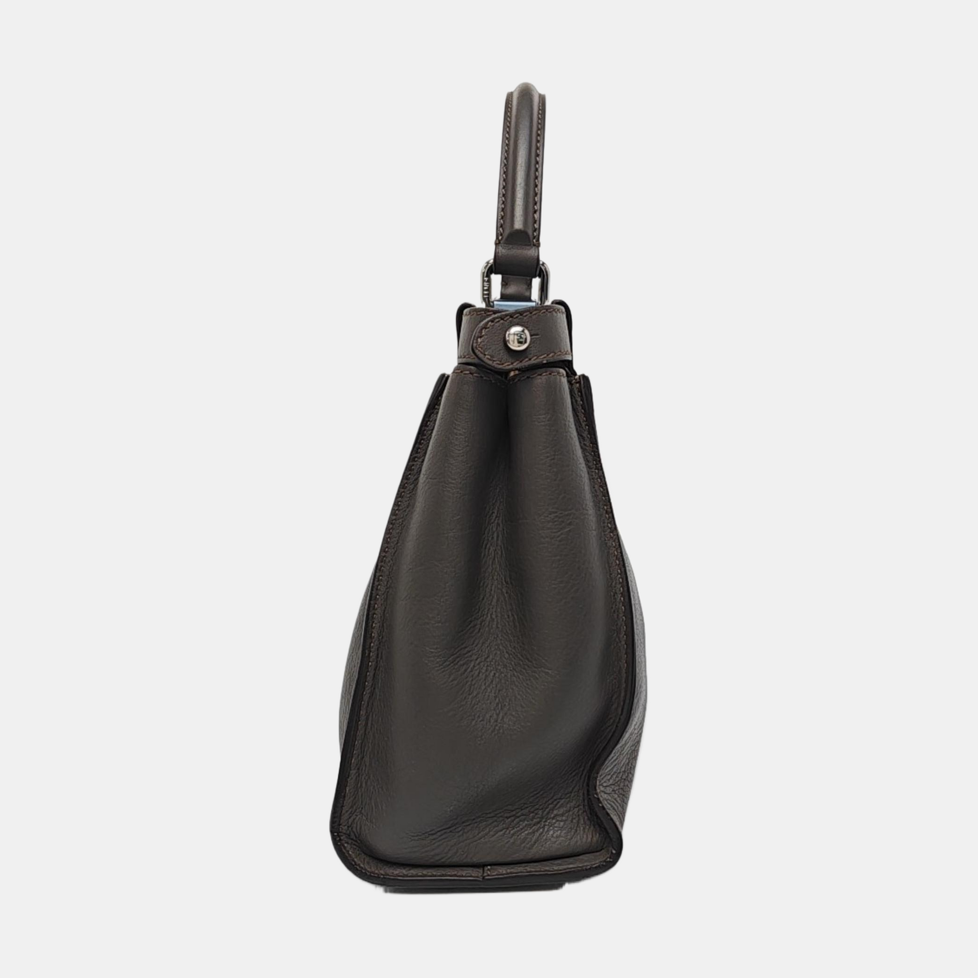 Authenticated pre-owned  Peekaboo Calfskin Gray - Shoulder Bag at Looply