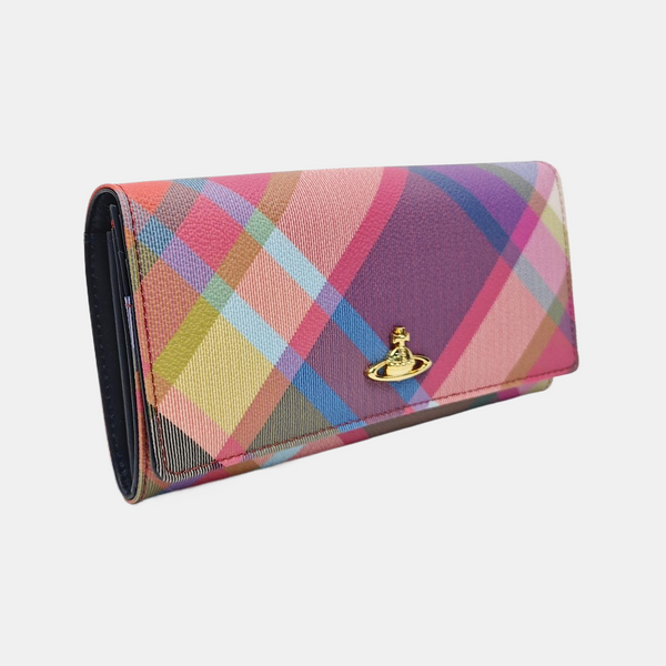Coated Canvas Wallet Multicolor