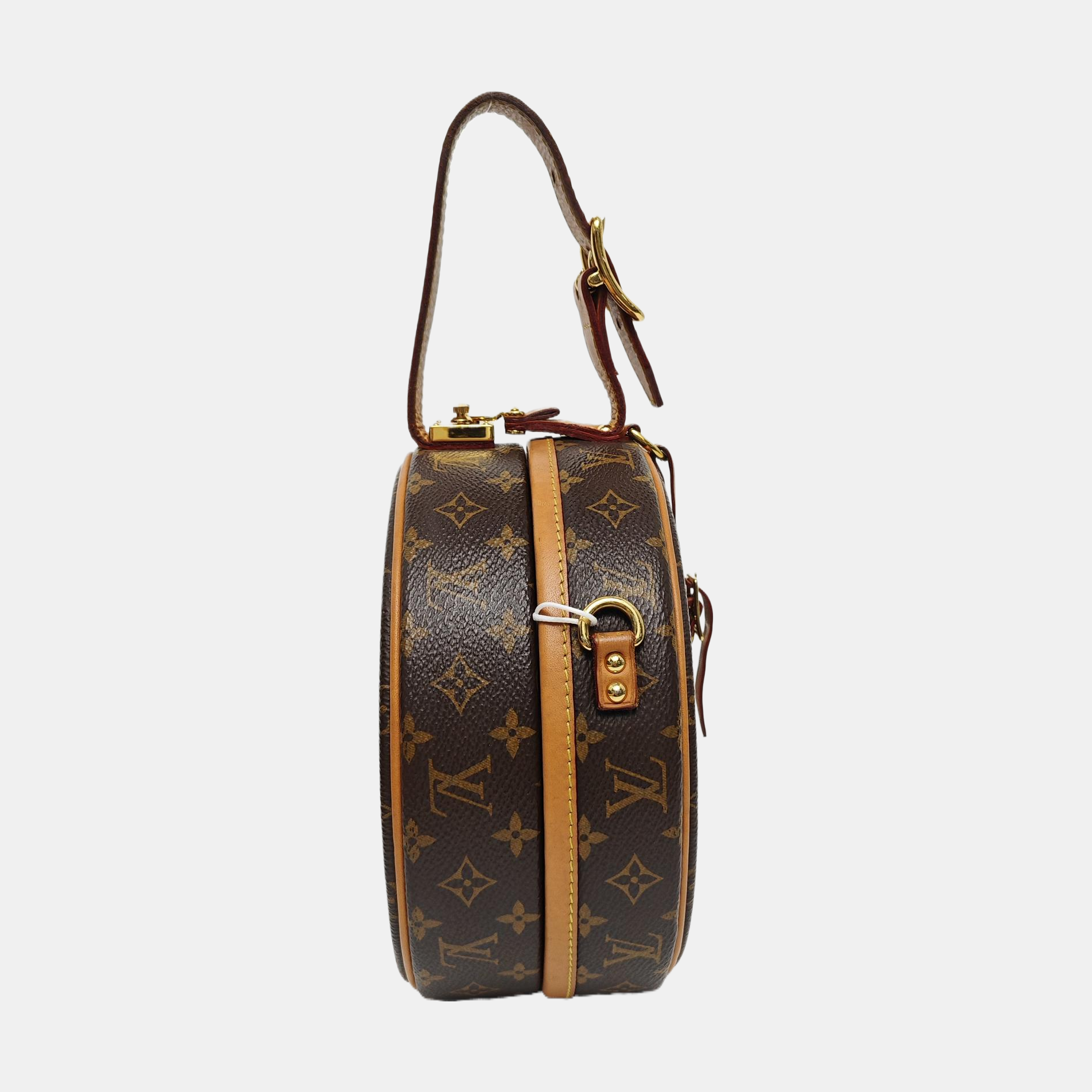BOITE CHAPEAU PM Monogram Coated Canvas Brown