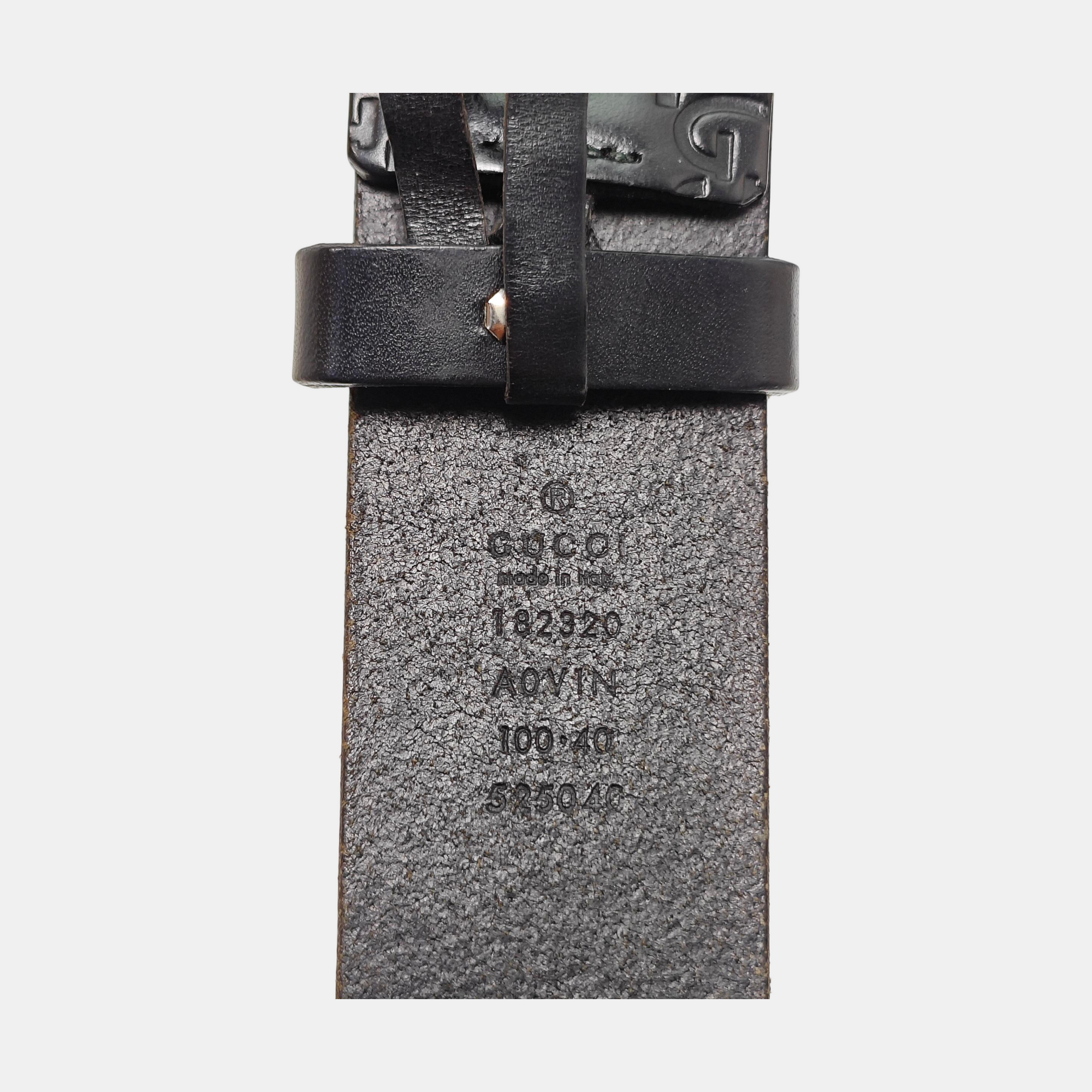 Leather Belt Black