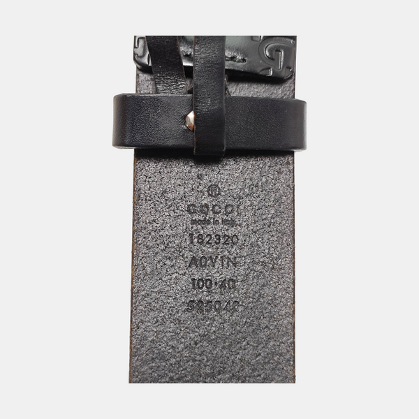 Leather Belt Black