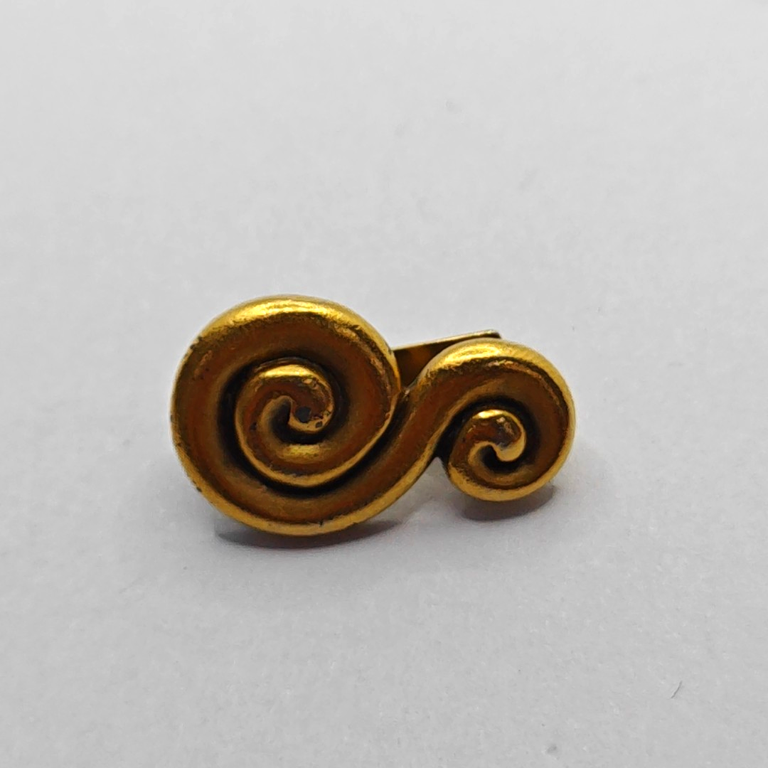 Metal Gold Clip On Earrings